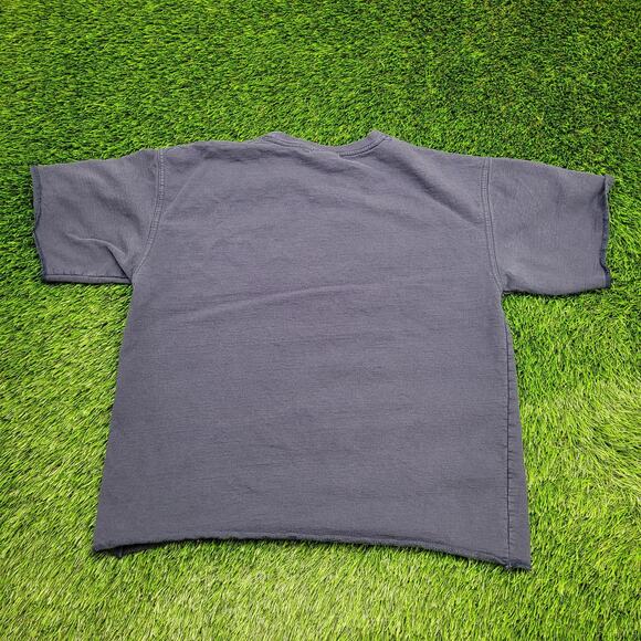 Vintage Y2K Reebok Cutoff Sweatshirt Large 22x24 Cropped - Picture 2 of 13